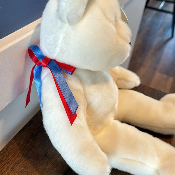 Liberty Bear Beanie Baby y2k 2000 USA Flag - Picture 3 of 6